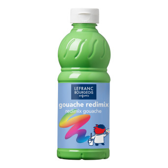 Farba plakatowa - Lefranc & Bourgeois - liściasta zieleń, 500 ml