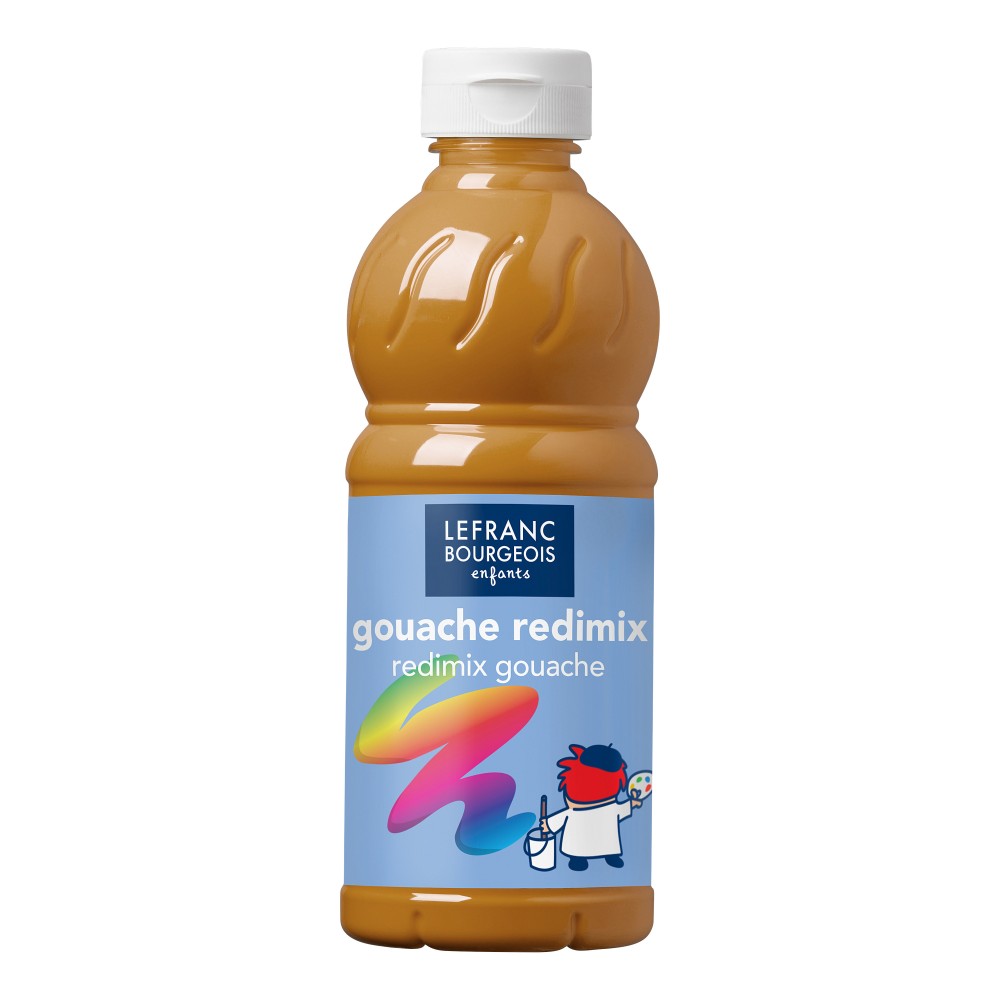 Farba plakatowa - Lefranc & Bourgeois - złota, 500 ml