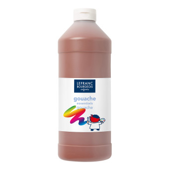 Farba plakatowa - Lefranc & Bourgeois - brązowa, 1 l