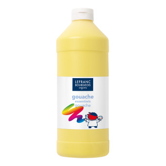 Farba plakatowa - Lefranc & Bourgeois - żółta, 1 l