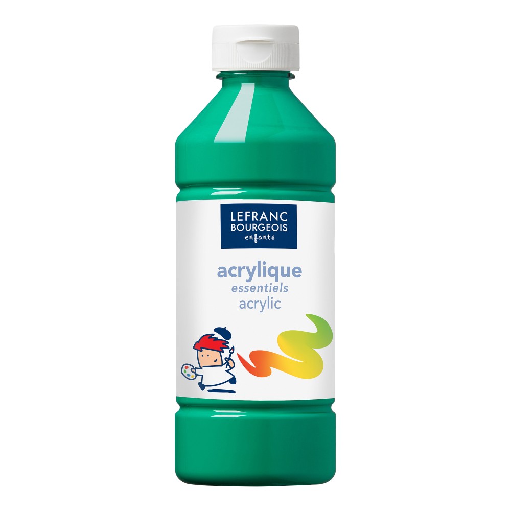 Farba akrylowa - Lefranc & Bourgeois - jasnozielona, 500 ml