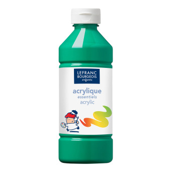 Farba akrylowa - Lefranc & Bourgeois - jasnozielona, 500 ml