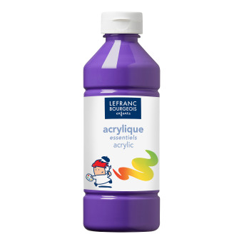 Farba akrylowa - Lefranc & Bourgeois - fioletowa, 500 ml