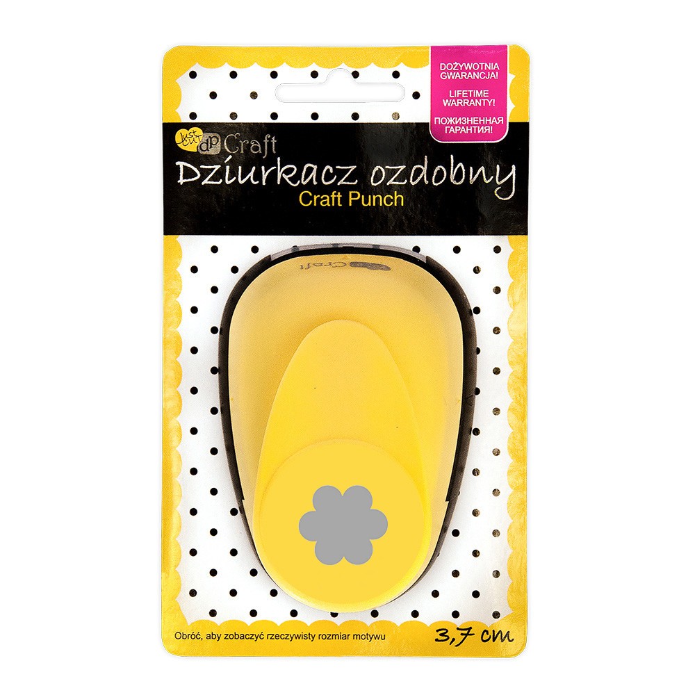 Dziurkacz ozdobny Kwiatek - DpCraft - 3,7 cm