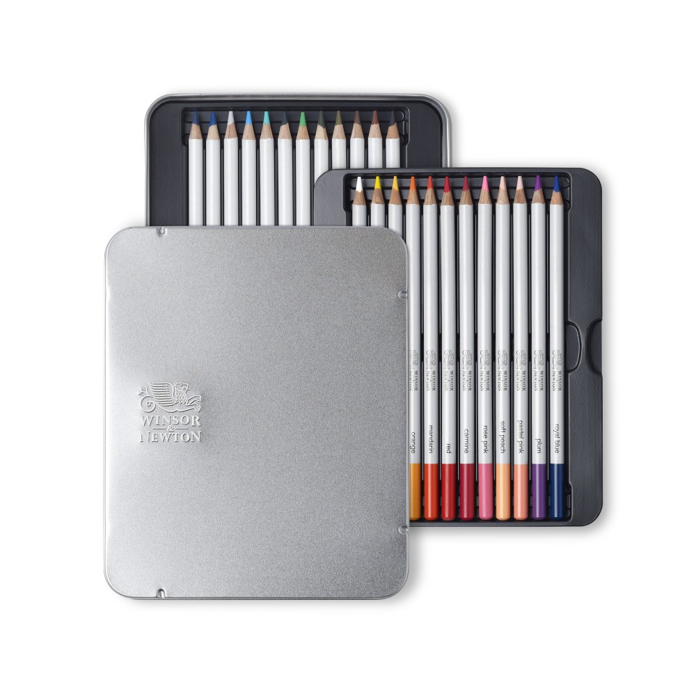Zestaw kredek Studio Collection - Winsor & Newton - 24 szt.