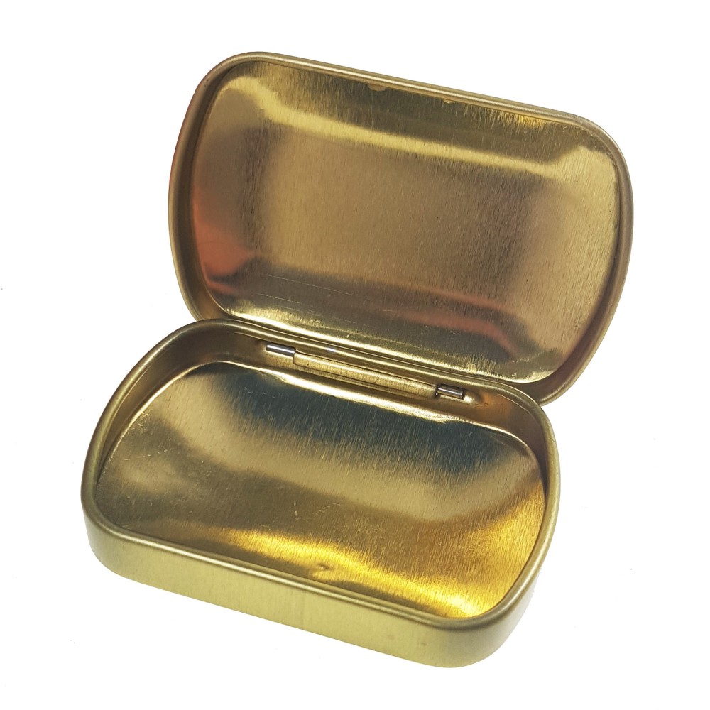 Metal box for nibs  - Manuscript