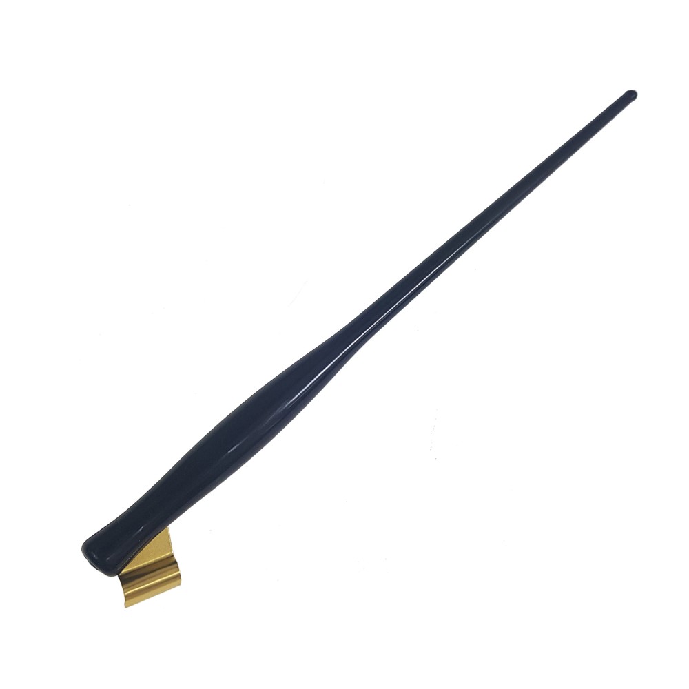 Oblique Pen holder - Manuscript - black