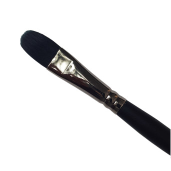 Cat’s tongue watercolor, synthetic, 7401FR series brush - Renesans - size 12