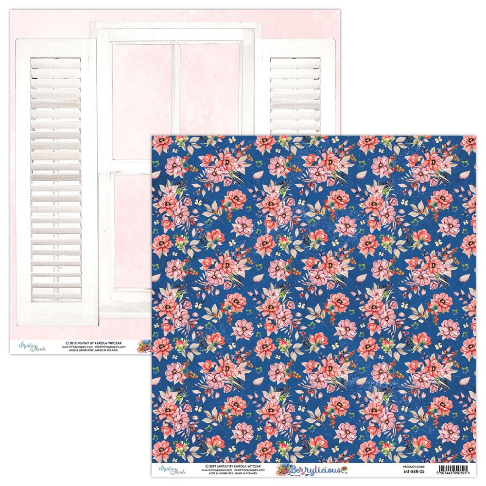 Papier 30 x 30 cm - Mintay - Berrylicious 05