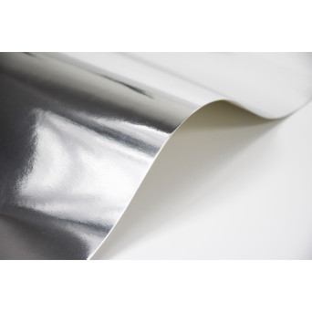 Papier metalizowany Splendorlux 300g - Mirror Argento A4