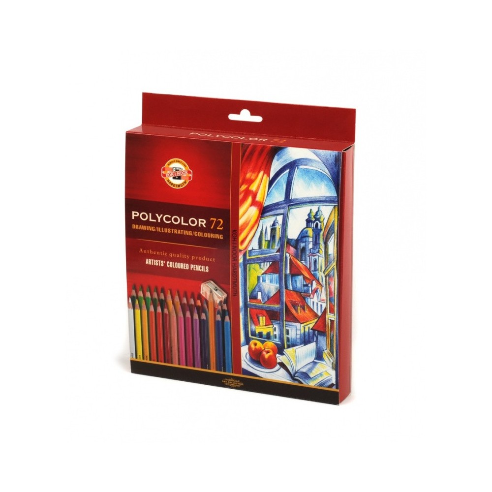 Zestaw kredek Polycolor - Koh-I-Noor - 72 szt.