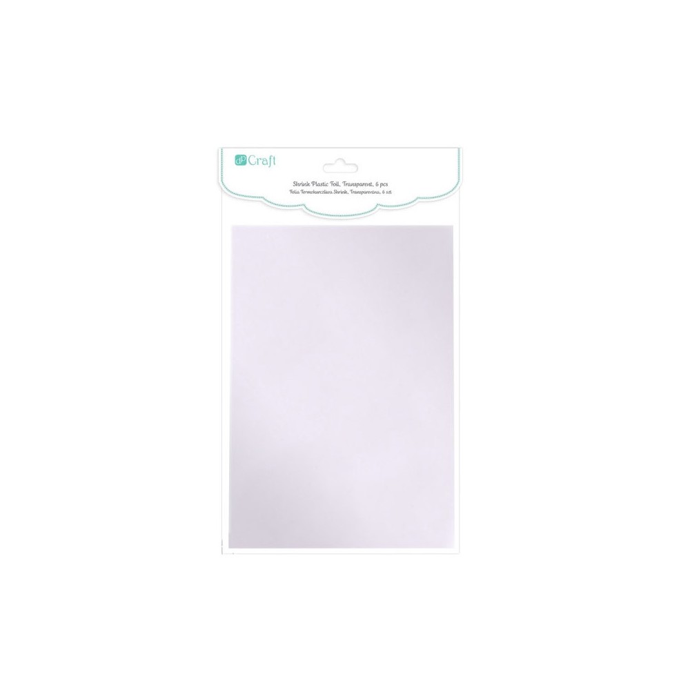 Shrink plastic foil - DpCraft - 6 pcs.