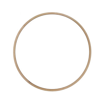 Wooden hoop, base for wreaths, macrames and dream catchers - Simply Crafting - dia. 34 cm