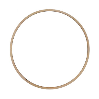 Wooden hoop, base for wreaths, macrames and dream catchers - Simply Crafting - dia. 38 cm