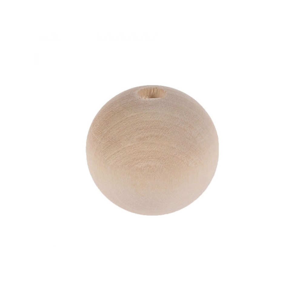 Wooden bead - 25 mm