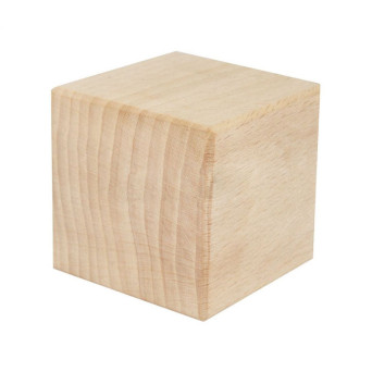 Drewniana kostka, klocek - 5,6 x 5,6 cm