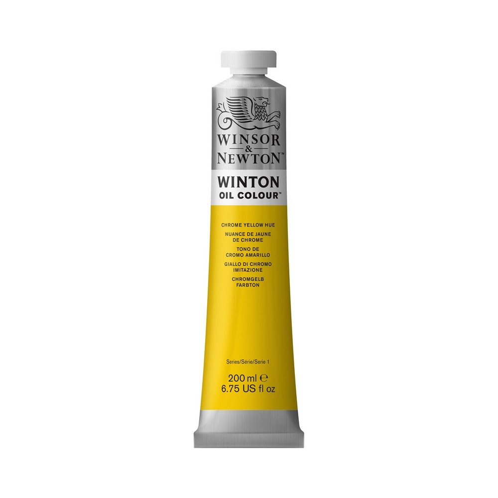 Farba olejna Winton Oil Colour - Winsor & Newton - chrome yellow hue, 200 ml
