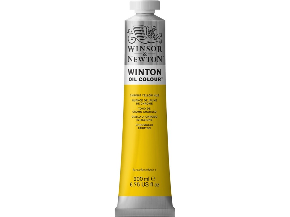 Farba olejna Winton Oil Colour - Winsor & Newton - chrome yellow hue, 200 ml