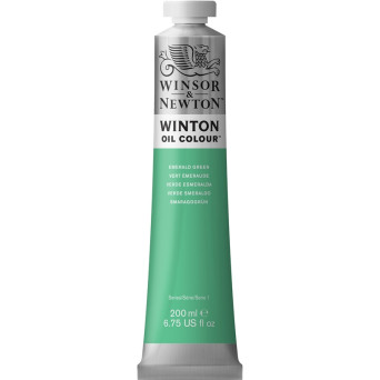 Oil paint Winton Oil Colour - Winsor & Newton - emerald green, 200 ml