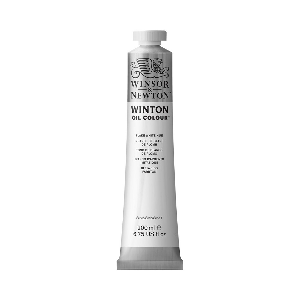 Farba olejna Winton Oil Colour - Winsor & Newton - flake white hue, 200 ml