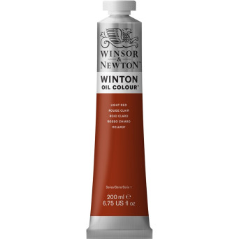 Farba olejna Winton Oil Colour - Winsor & Newton - light red, 200 ml