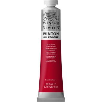 Oil paint Winton Oil Colour - Winsor & Newton - permanent crimson lake, 200 ml