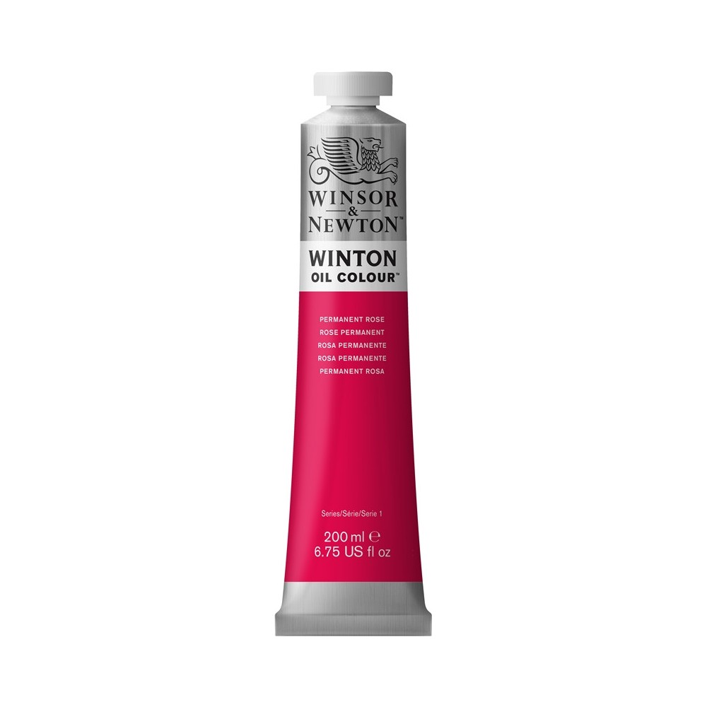 Oil paint Winton Oil Colour - Winsor & Newton - permanent rose, 200 ml