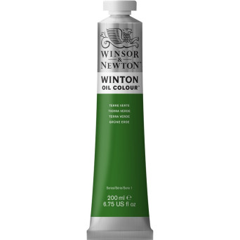 Farba olejna Winton Oil Colour - Winsor & Newton - terre verte, 200 ml