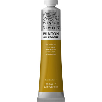 Oil paint Winton Oil Colour - Winsor & Newton - yellow ochre, 200 ml