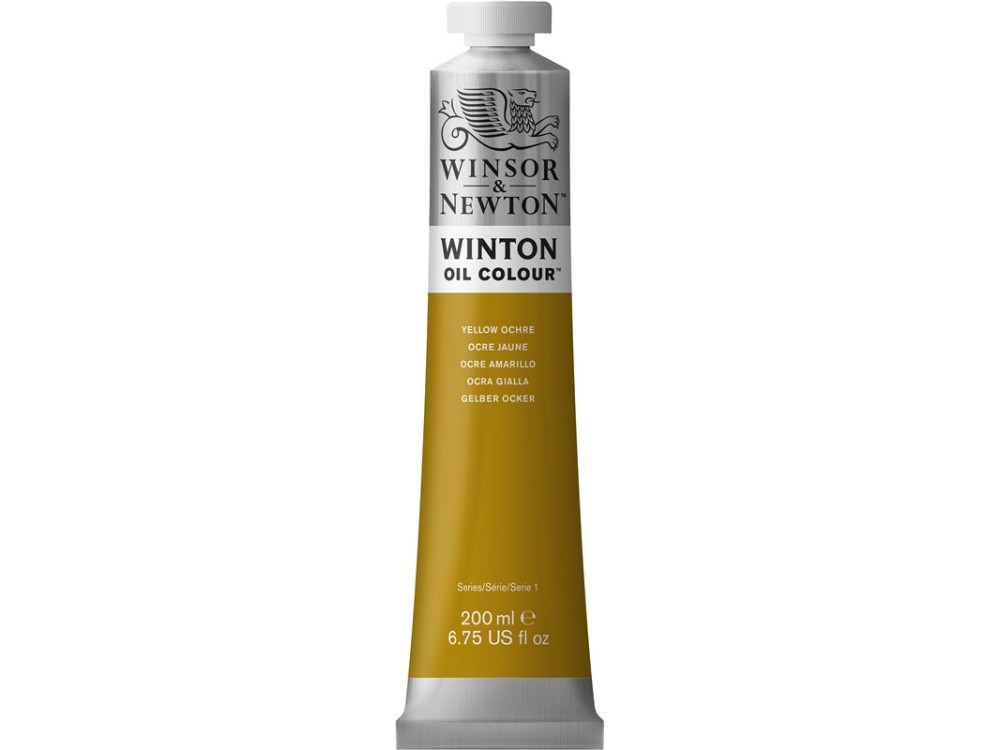 Farba olejna Winton Oil Colour - Winsor & Newton - yellow ochre, 200 ml