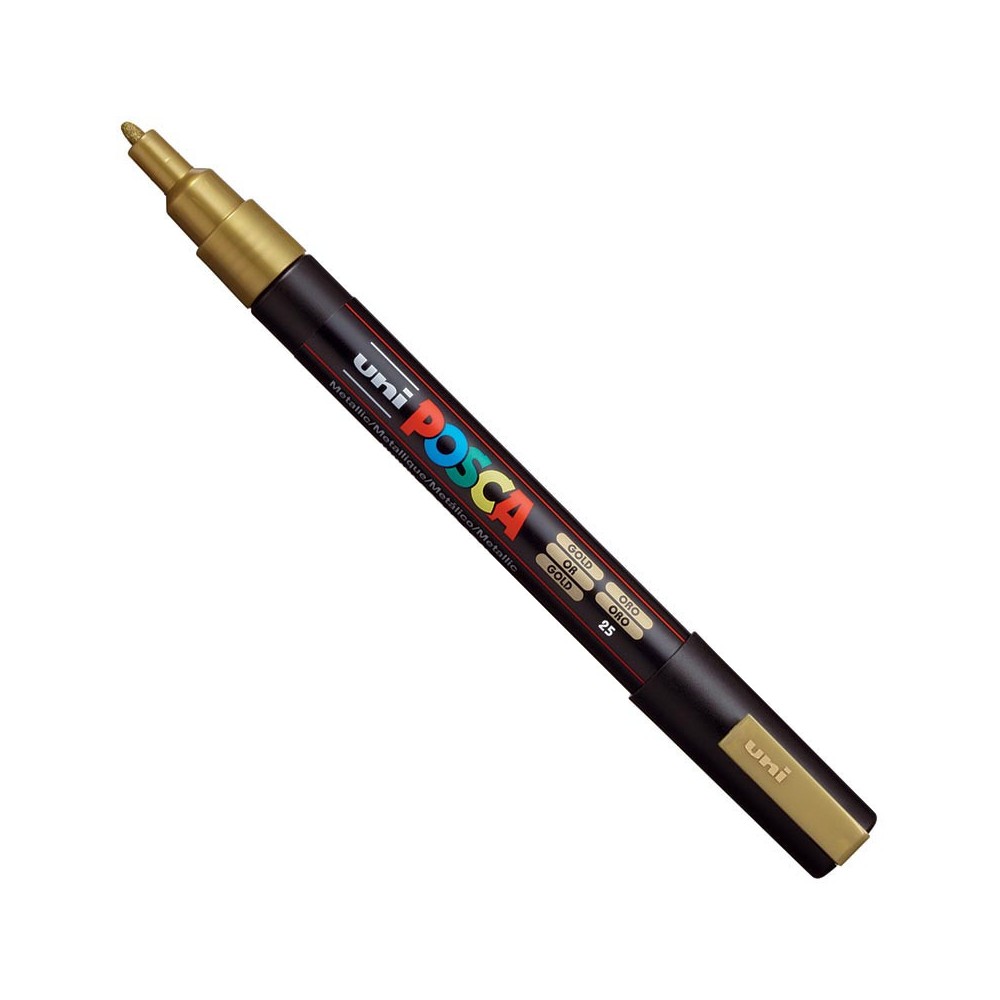 Marker Posca PC-3M - Uni - złoty, gold
