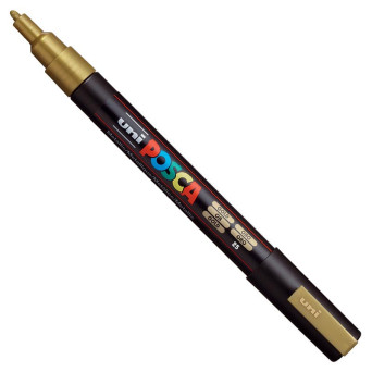 Marker Posca PC-3M - Uni - złoty, gold