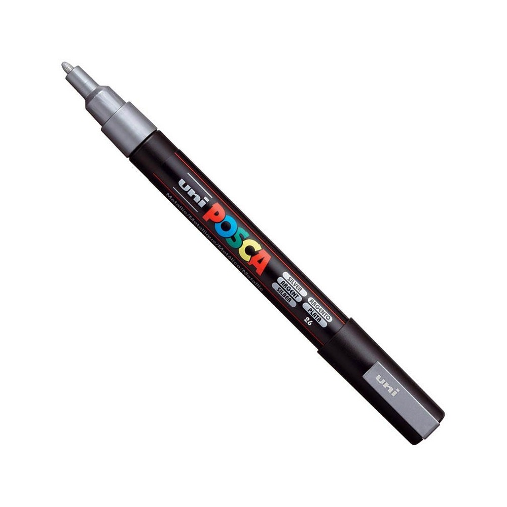 Uni Posca Paint Marker Pen PC-3M - Silver