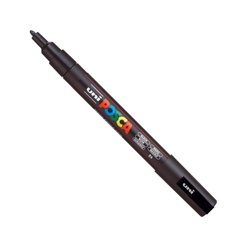 Marker Posca PC-3M - Uni - czarny, black