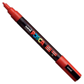 Uni Posca Paint Marker Pen PC-3M - Red