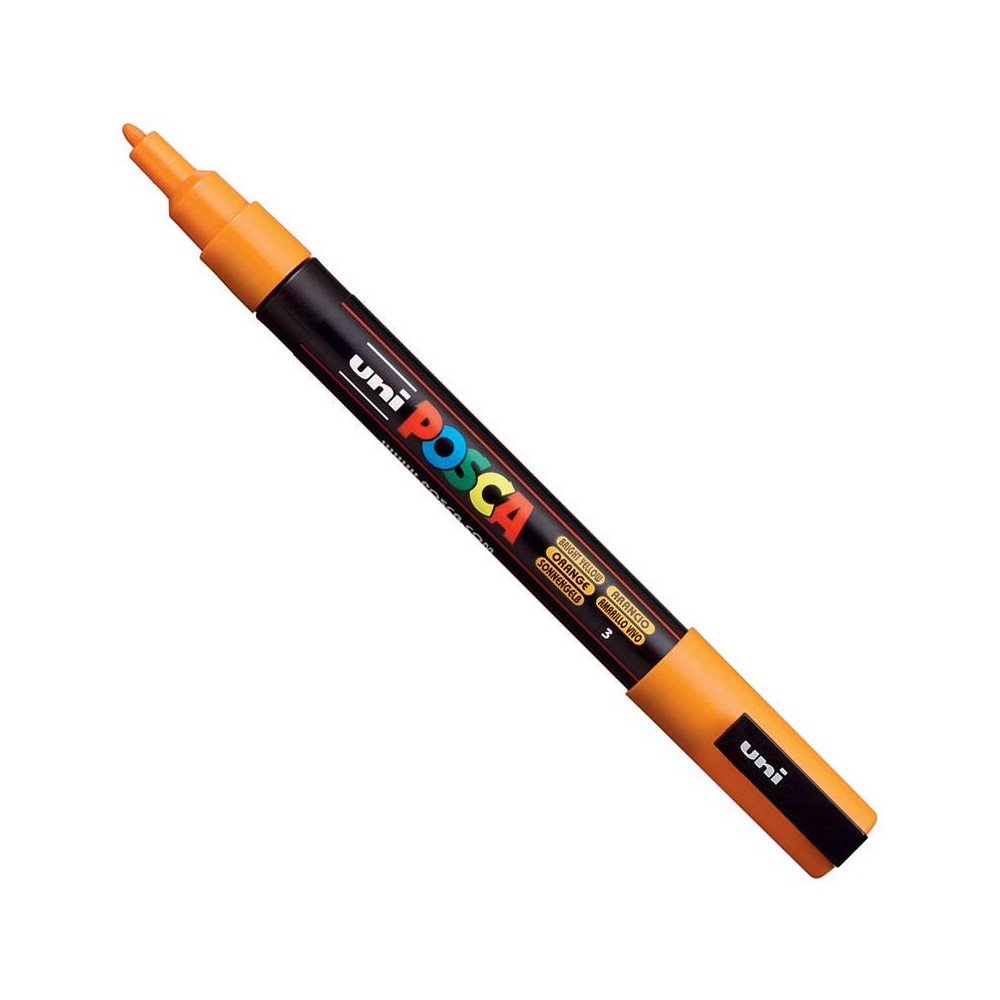 Uni Posca Paint Marker Pen PC-3M - Bright Yellow