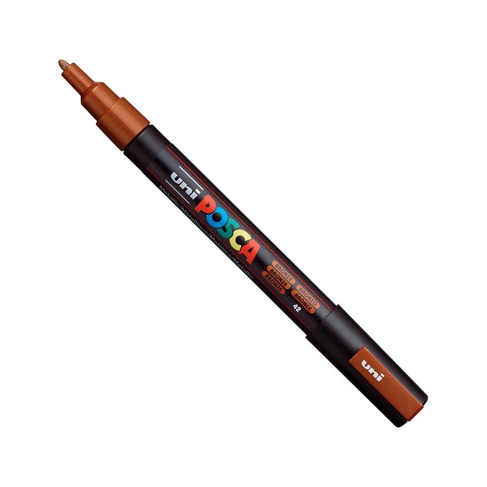 Marker Posca PC-3M - Uni - brąz, bronze