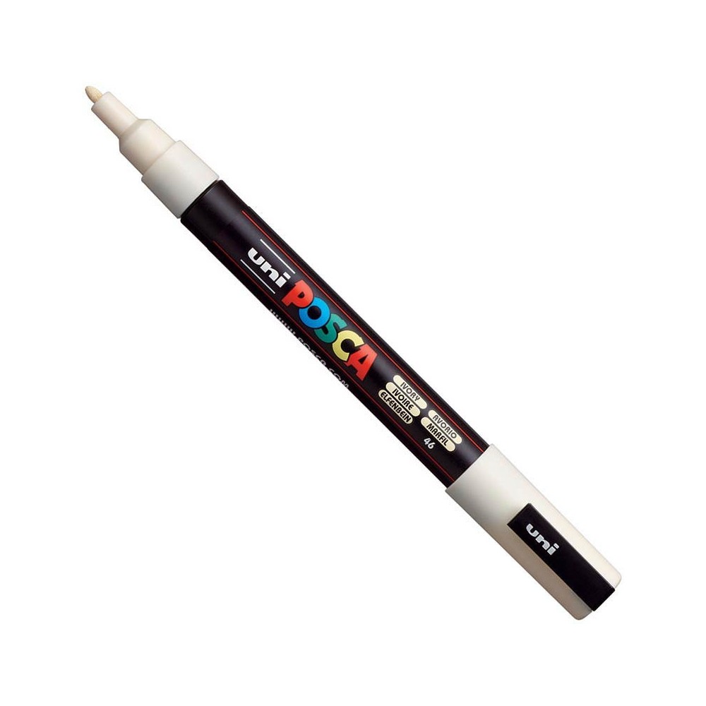 Marker Posca PC-3M - Uni - kość słoniowa, ivory