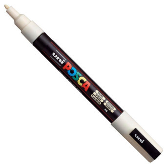Uni Posca Paint Marker Pen PC-3M - Ivory