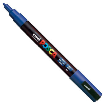 Marker Posca PC-3M - Uni - niebieski, blue