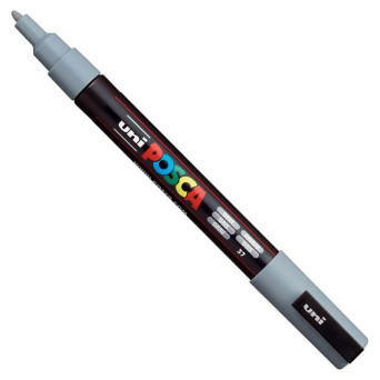 Marker Posca PC-3M - Uni - szary, grey