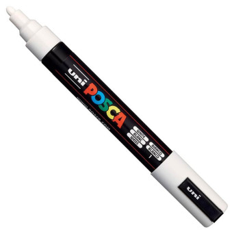 Uni Posca Paint Marker Pen PC-5M - White