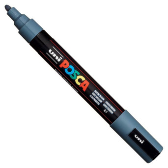 Uni Posca Paint Marker Pen PC-5M - Slate Grey
