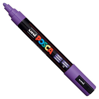 Marker Posca PC-5M - Uni - fioletowy, violet