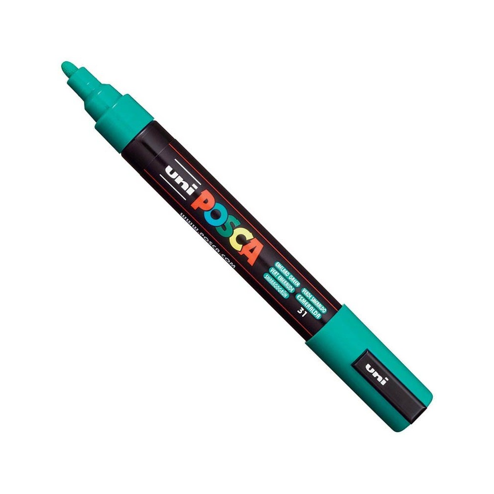 Marker Posca PC-5M - Uni - zielony, emerald green