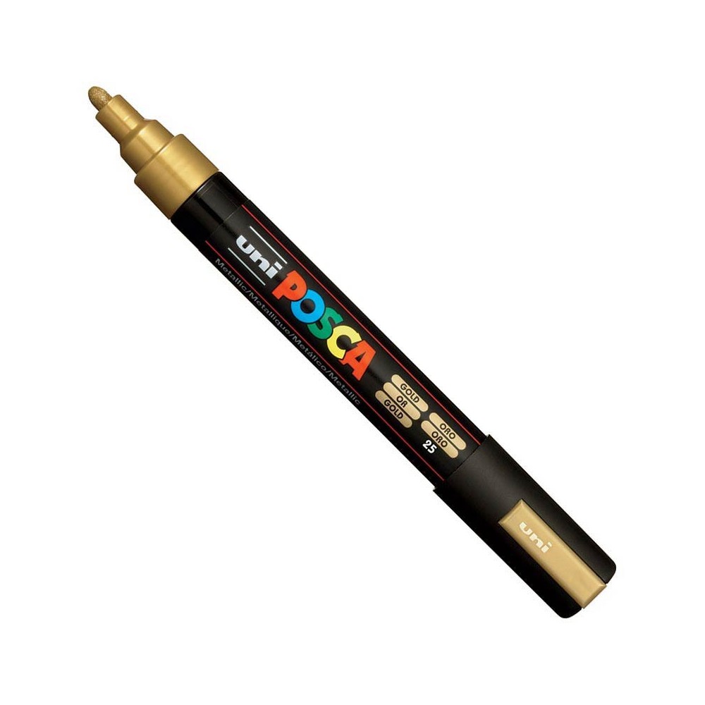 Marker Posca PC-5M - Uni - złoty, gold