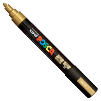 Marker Posca PC-5M - Uni - złoty, gold