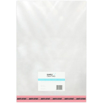Torebki, woreczki foliowe z klejem - Simply Crafting - 35 x 43 cm, 100 szt.