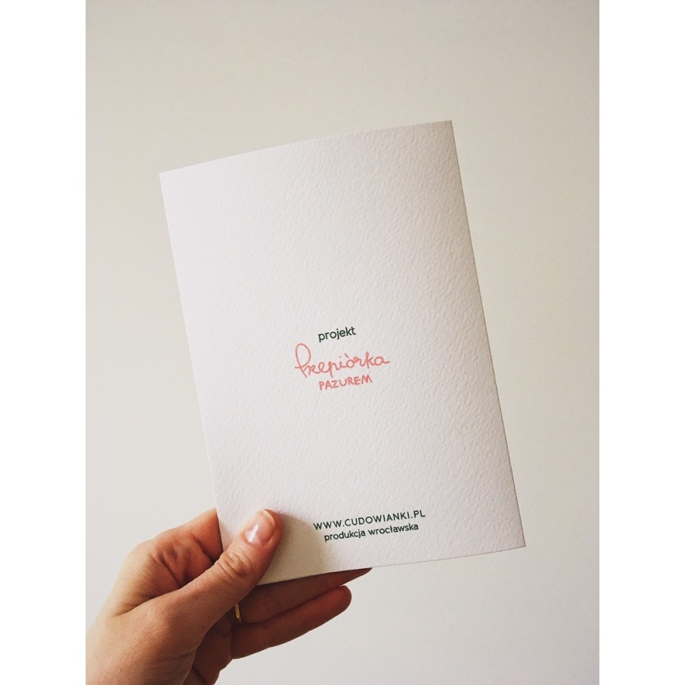Greeting card - Cudowianki - Nowożeńcy, 12 x 17 cm