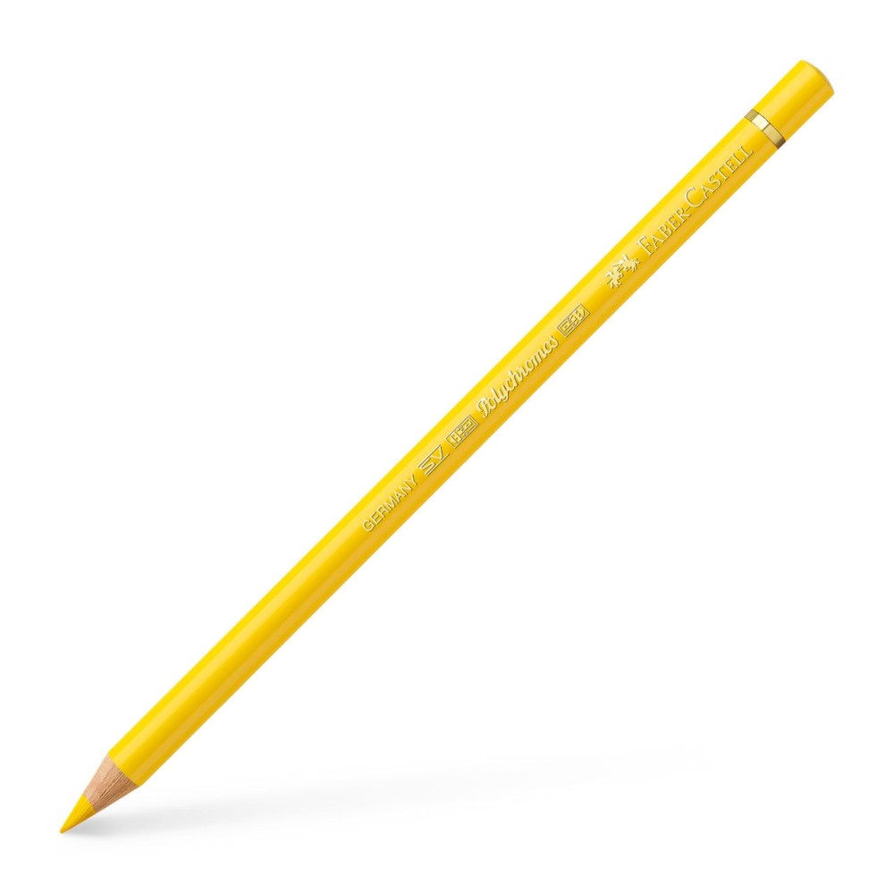 Polychromos Artists' Colour Pencil - Faber-Castell - 107 Cadmium Yellow